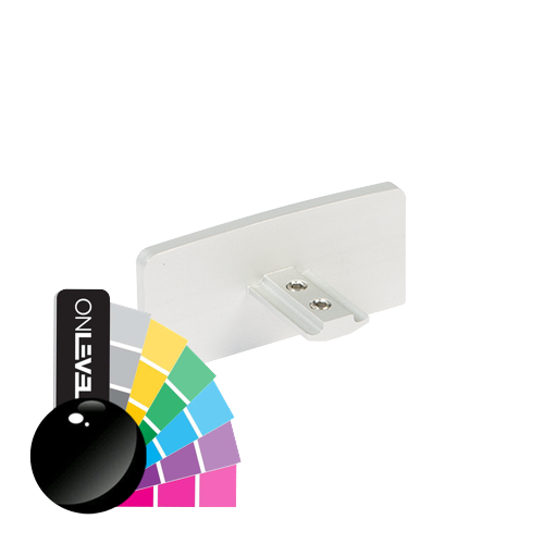 GUARDIAN OF THE UNIVERSE handrail endcap 79x37mm , alum. RAL shiny