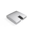 GUARDIAN OF THE UNIVERSE endpost endcap open 58x58mm, aluminum RAL matt