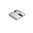 GUARDIAN OF THE UNIVERSE midpost endcap open 58x58mm, aluminum RAL matt