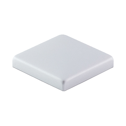 GUARDIAN OF THE UNIVERSE endcap closed 58x58mm, aluminum mill finish