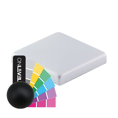 GUARDIAN OF THE UNIVERSE endcap closed 58x58mm, aluminum RAL matt