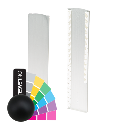 TL-3121 Endcap right full height covercap aluminum RAL matt