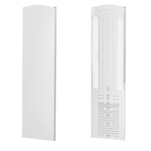 TL-3010 Endcap right for stairway aluminum natural anodized