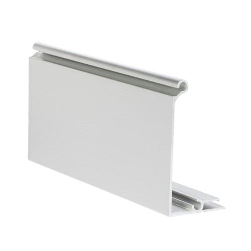 TL-3011 Covercap half height L=2500mm aluminum natural anodized