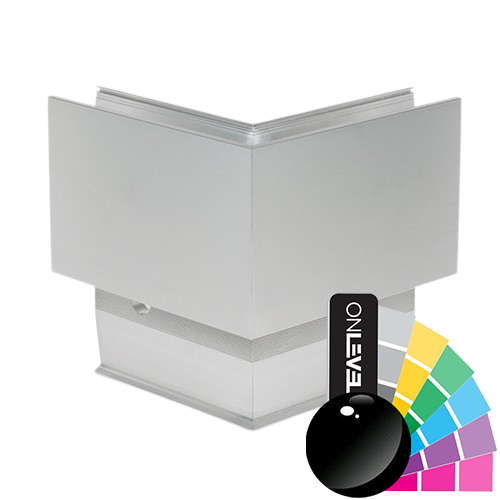 TL-3011 Outside corner 90° alum. RAL shiny