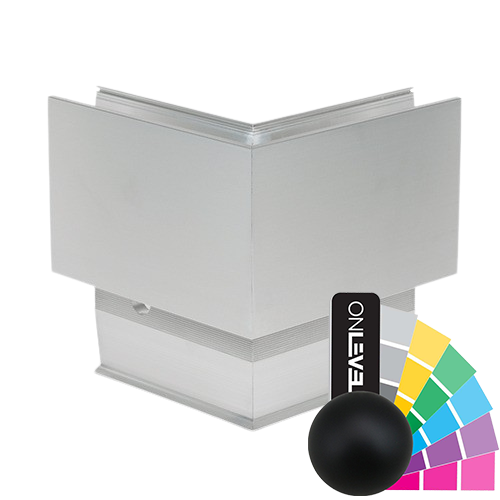 TL-3011 Outside corner 90° aluminum RAL mat