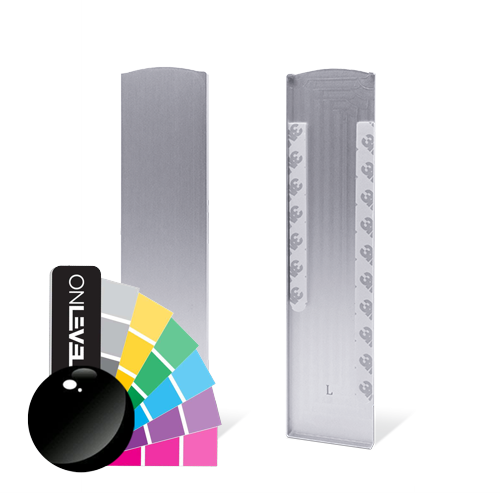 TL-3011 Endcap left half height covercap alum. RAL shiny