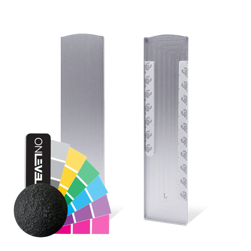 TL-3011 Endcap left half height covercap aluminum RAL struct.