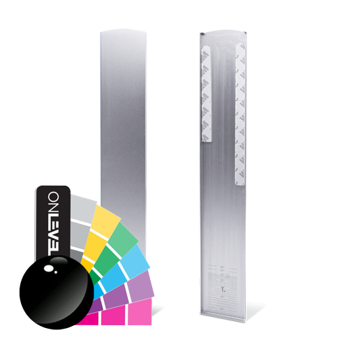 TL-3011 Endcap left half height covercap for stairway alum. RAL shiny