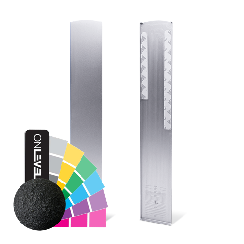 TL-3011 Endcap left half height covercap for stairway aluminum RAL struct.