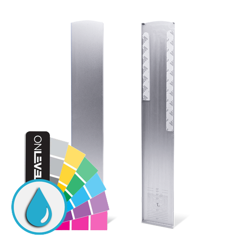 TL-3011 Endcap left half height covercap for stairway aluminum ARMOR RAL