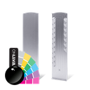 TL-3011 Endcap right half height covercap alum. RAL shiny