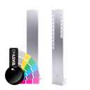 TL-3011 Endcap right half height covercap for stairway alum. RAL shiny