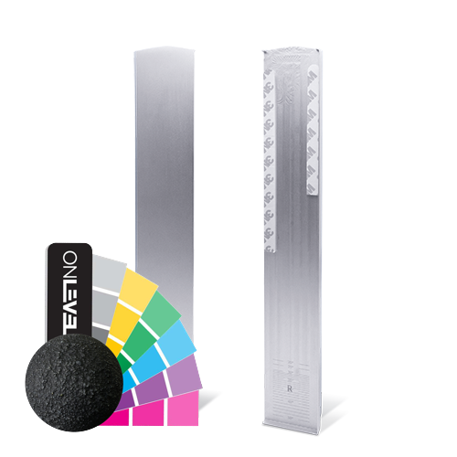 TL-3011 Endcap right half height covercap for stairway aluminum RAL struct.