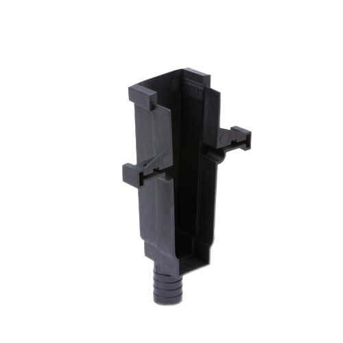 TL-1010 Endcap left/right incl. water discharge exit plastic black
