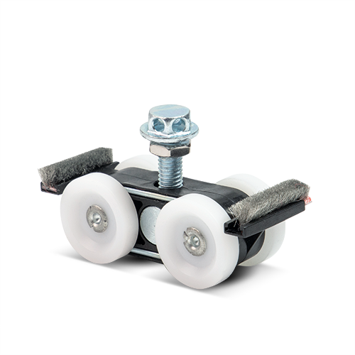 INFINITYSLIDE 69kg roller with brush, plastic black