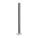 GUARDIAN OF THE UNIVERSE cornerpost top open 58x58mm H=1100mm glass 10.76mm, aluminum mill finish