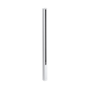 GUARDIAN OF THE UNIVERSE endpost side closed 58x65mm H=1400mm glass 10.76mm, aluminum mill finish