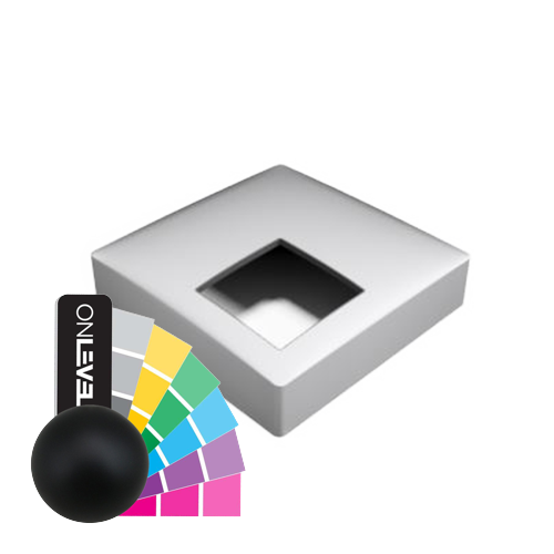 GUARDIAN OF THE UNIVERSE covercap cornerpost 58x58mm, aluminum RAL matt