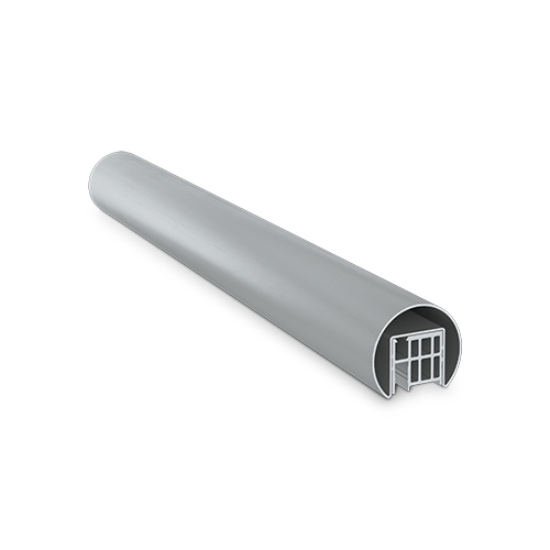 LAZORTRACK glass handrail Ø42.4x1.5mm L=5mtr, AISI 304 satined