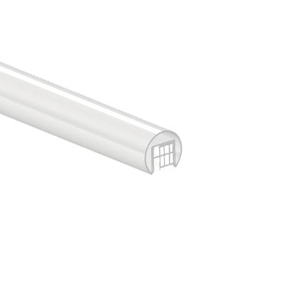 LAZORTRACK glass handrail Ø42.4x1.5mm L=5mtr, AISI 316 satined (discontinued product until 30/06/2026 or while stocks last)