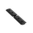 LAZORTRACK/GUARDIAN OF THE UNIVERSE handrail connector variable, aluminum black anodized
