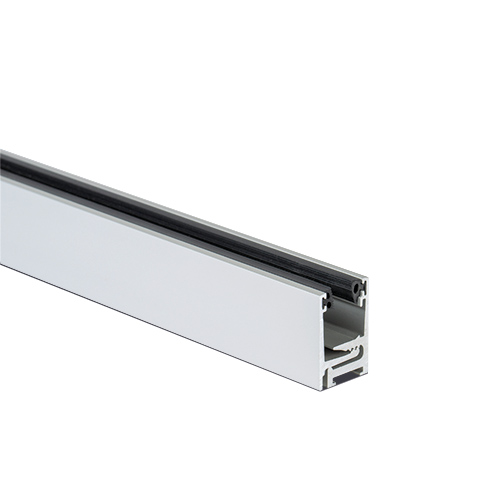 STARTRACK glass 8/8.76/10/10,76mm, L=5000mm alum. natural anodized (discontinued product until 30/06/2026 or while stocks last)