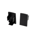 STARTRACK endcap, glass thickness 8mm plastic black