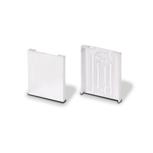 KAZIWALL endcap aluminum mill finish