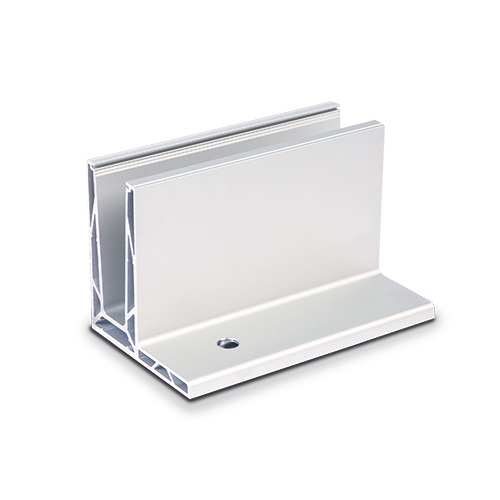 TL-3080 Glass profile L=5000mm aluminum mill finish