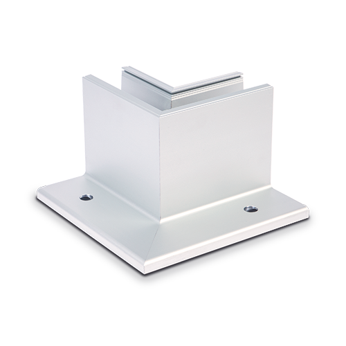 TL-3080 Inside corner 90° aluminum natural anodized