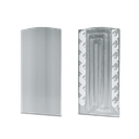 TL-3080 Endcap left aluminum mill finish