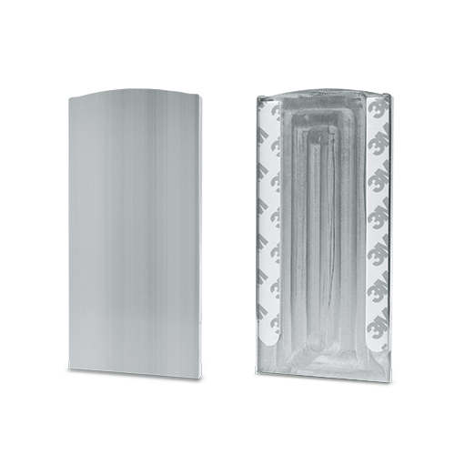 TL-3080 Endcap left aluminum natural anodized
