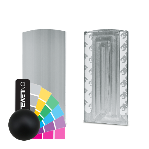 TL-3080 Endcap left aluminum RAL struct.