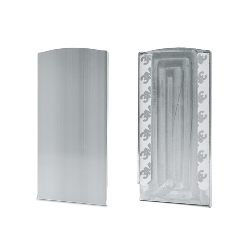 TL-3080 Endcap right aluminum natural anodized