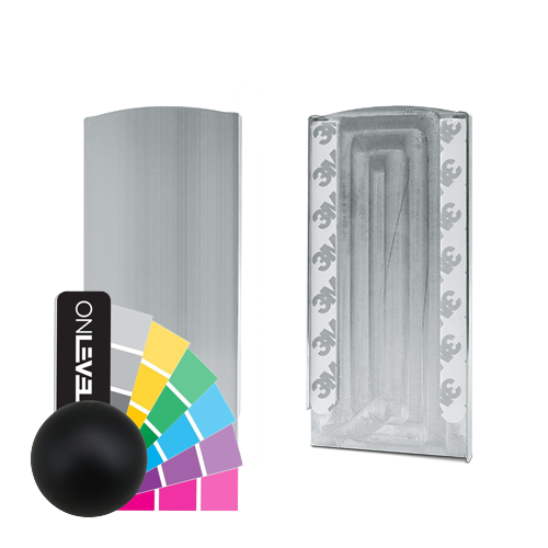 TL-3080 Endcap right aluminum RAL struct.