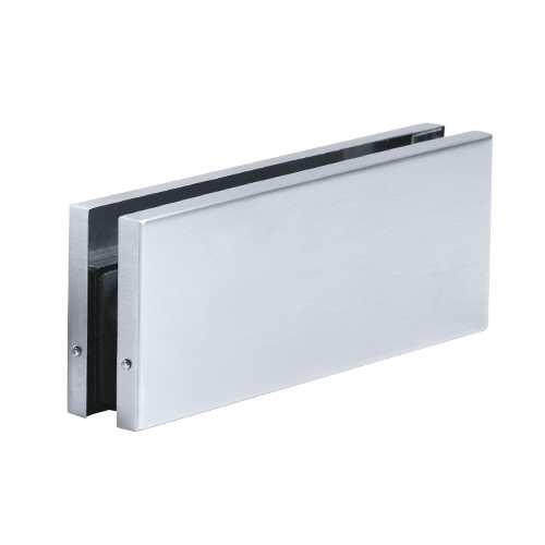 SWINGER self-closing pivot hinge set glass 8-13mm max. door weight 60kg for indoor use, AISI 304 satined