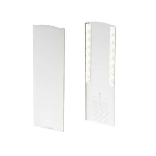 TL-6081 Endcap left with covercap for stairway aluminum mill finish