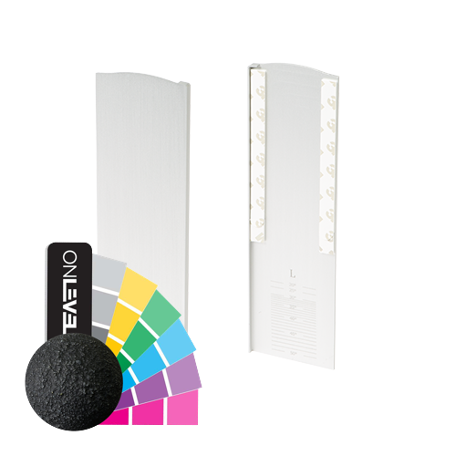 TL-6081 Endcap left with covercap for stairway aluminum RAL structure