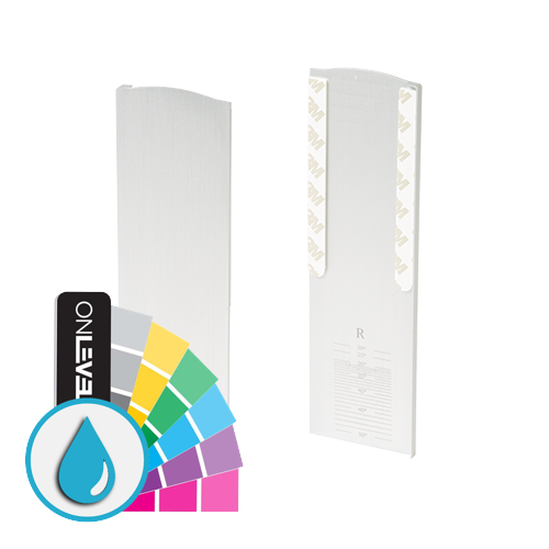 TL-6081 Endcap right with covercap for stairway aluminum ARMOR RAL