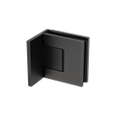 EXCITE shower door swing hinge glass-wall 90° with zero position adjustment glass 8/10mm, brass gun metal brushed