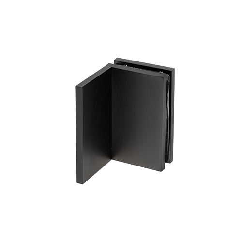 EXCITE connector glass-wall 90° glass 8/10mm, brass gun metal brushed