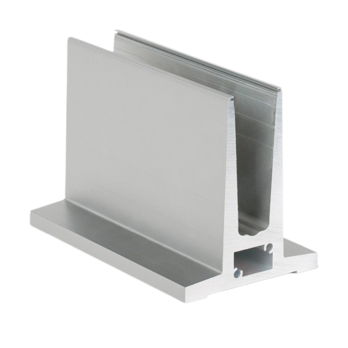 TL-4010 Glass profile L=200mm aluminum natural anodized