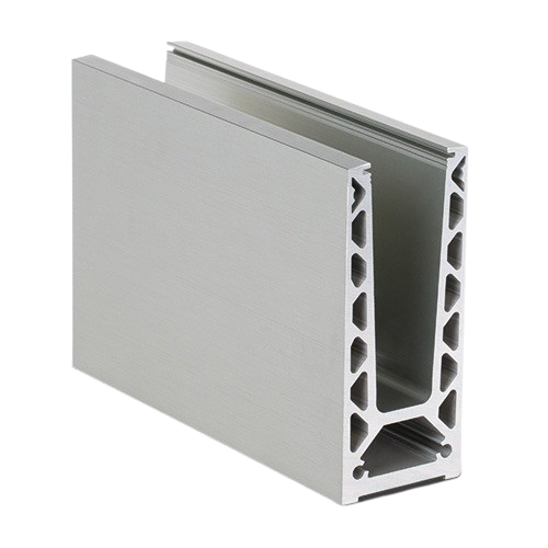 TL-6020 Glass profile L=200mm aluminum natural anodized