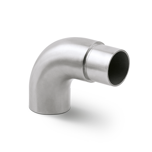 Endbow Ø42.4x2mm, AISI 304 satined