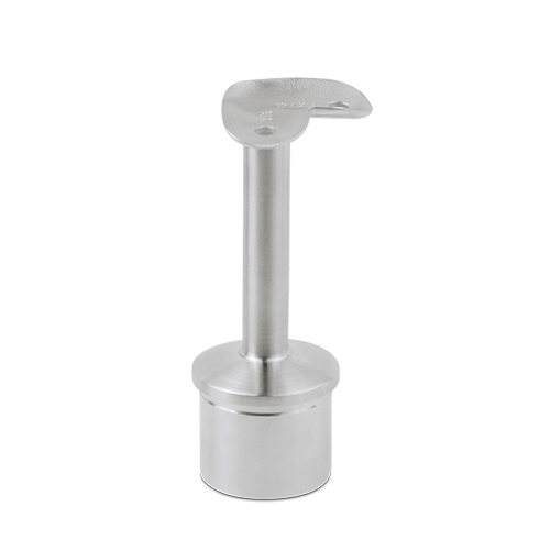 EMPIRE STATE POST handrail bracket 90° post Ø42.4x2mm for handrail Ø42.4mm, AISI 316 satined
