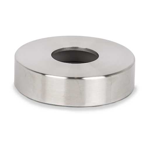 EMPIRE STATE POST covercap for tube Ø42.4mm Ø105mm, AISI 304 satined