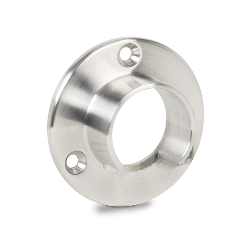 Wall support for glass handrail Ø42.4x1.5mm, AISI 304 satined