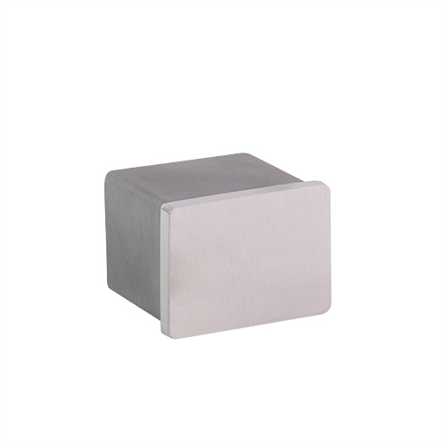 Endcap flat for U-profile 40x30x2mm, AISI 316 satined