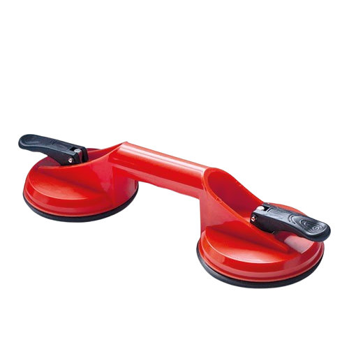 POWERSucker toggle suction lifter 50kg load capacity, double pad Ø118mm plastic (discontinued)